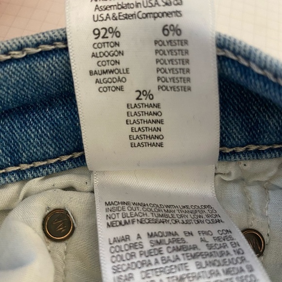 MOTHER Insider Crop two step fray when sparks fly size 29 - Picture 7 of 13